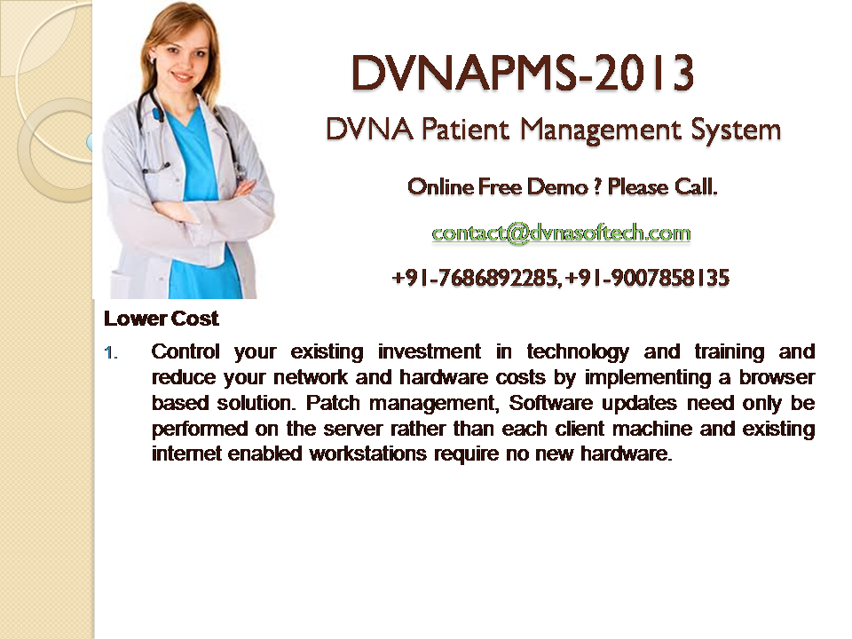 DVNAPMS-2013 | Low costing |
