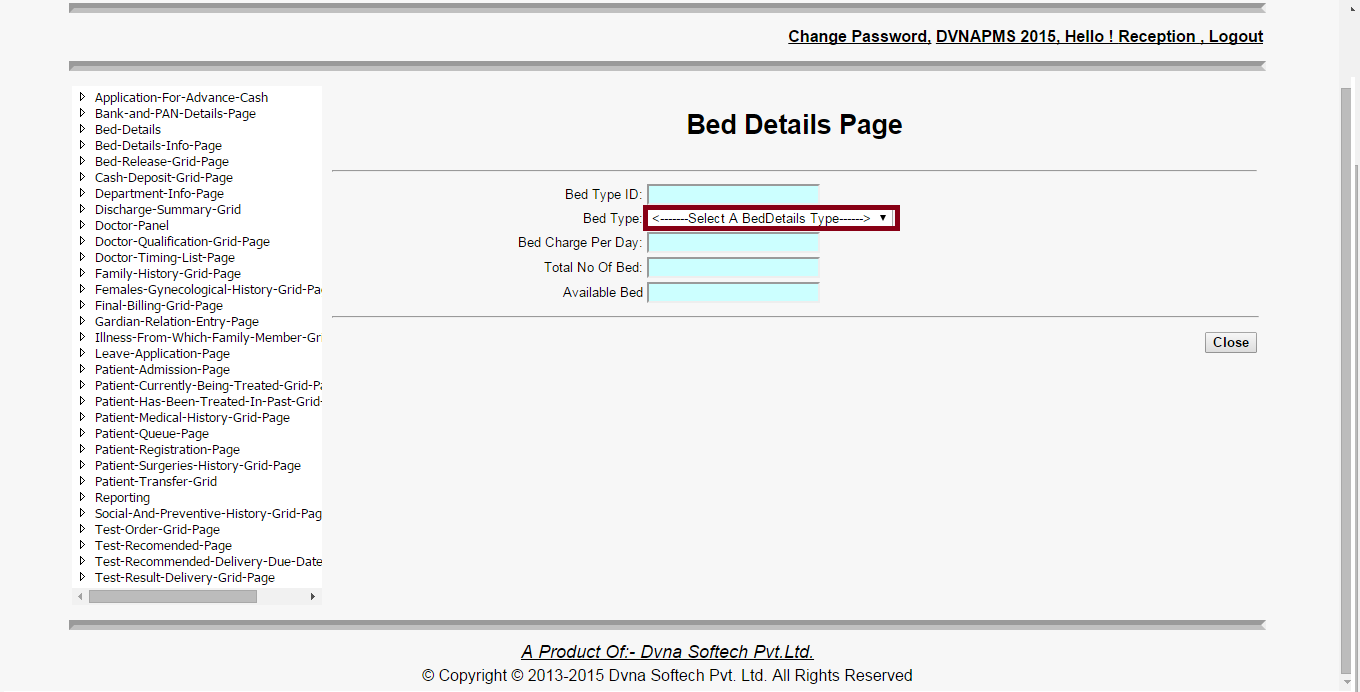 DVNAPMS 2016 | How to check bed available in DVNAPMS 2016 Bed Details
