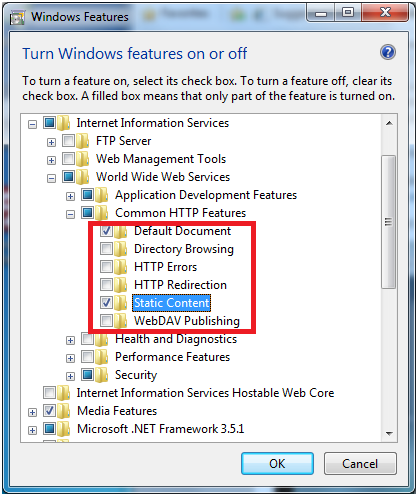IIS7-Installation-Guide-Windows7-Programs-Turn-Windows-Features-on-off-Common-Http-Features