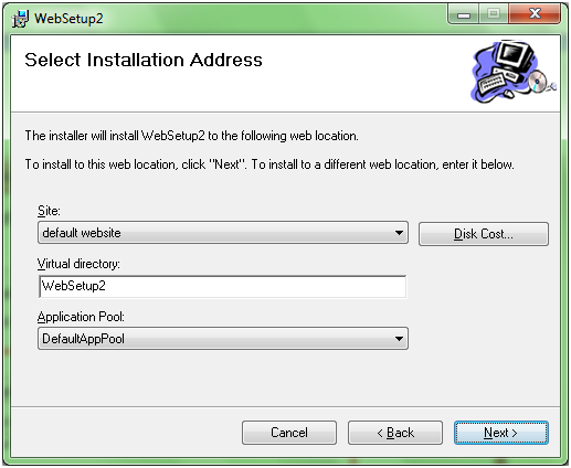 Select-Installation-Address